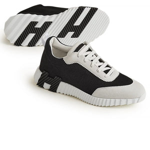 Hermès Paris Bouncing Sneaker White Black