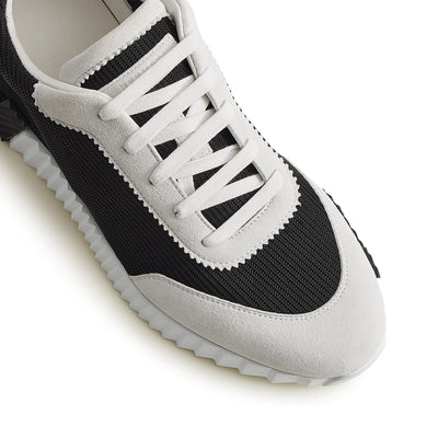 Hermès Paris Bouncing Sneaker White Black