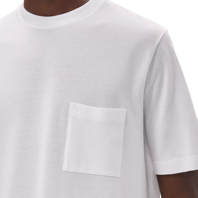 Hermès Paris Embroidered White T Shirt
