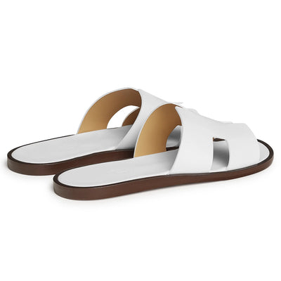 Hermès Paris Izmir White Sandal