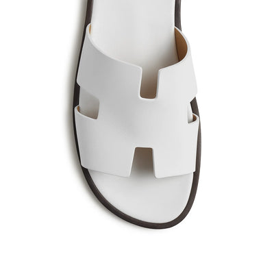 Hermès Paris Izmir White Sandal