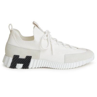 Hermes Paris Lift Slip-On Blanc Sneaker