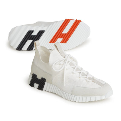 Hermes Paris Lift Slip-On Blanc Sneaker