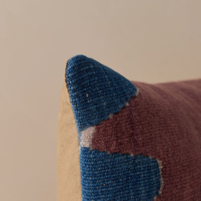 Vintage Lumbar Pillow No. 362, 16" x 24"