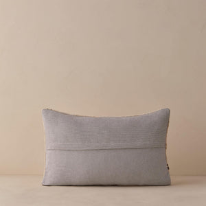 Vintage Lumbar Pillow No. 339, 12" x 20"