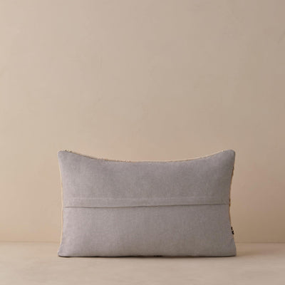 Vintage Lumbar Pillow No. 339, 12" x 20"