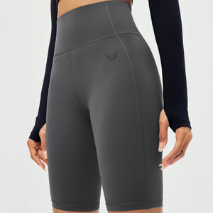 High-rise Training Shorts - Gray