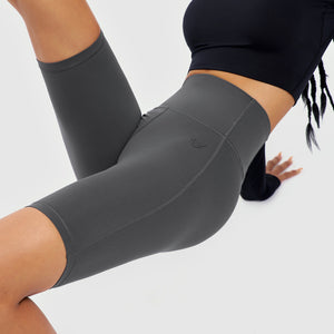 High-rise Training Shorts - Gray