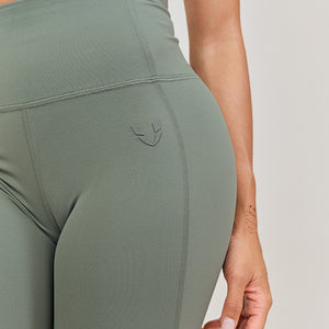High-rise Training Shorts - Green