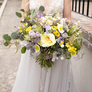 Lavender and Honey Cottage Wedding
