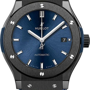 Hublot Classic Fusion Ceramic Blue Dial Men 45mm