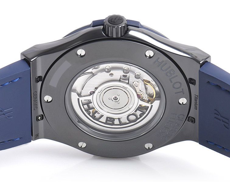 Hublot Classic Fusion Ceramic Blue Dial Men 45mm