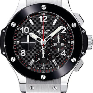 Hublot Big Bang Original Steel Ceramic Black Dial Men 44mm