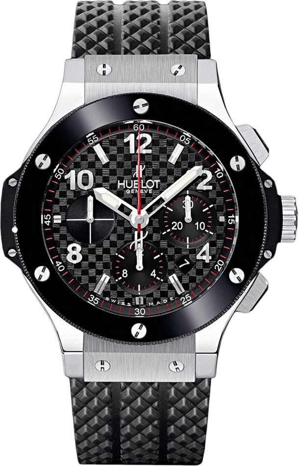 Hublot Big Bang Original Steel Ceramic Black Dial Men 44mm