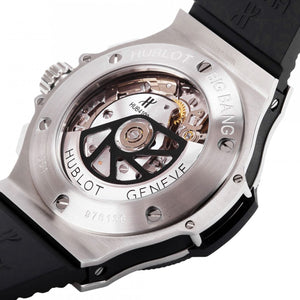 Hublot Big Bang Original Steel Ceramic Black Dial Men 44mm