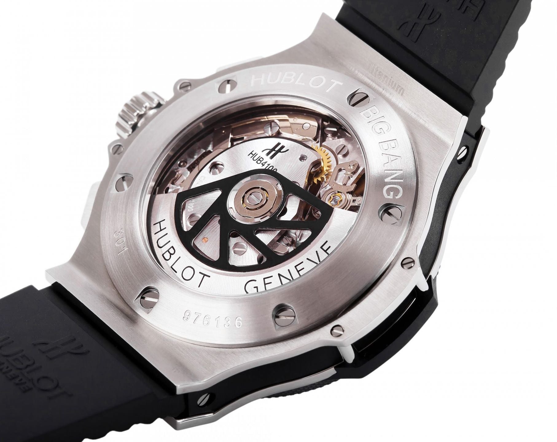 Hublot Big Bang Original Steel Ceramic Black Dial Men 44mm