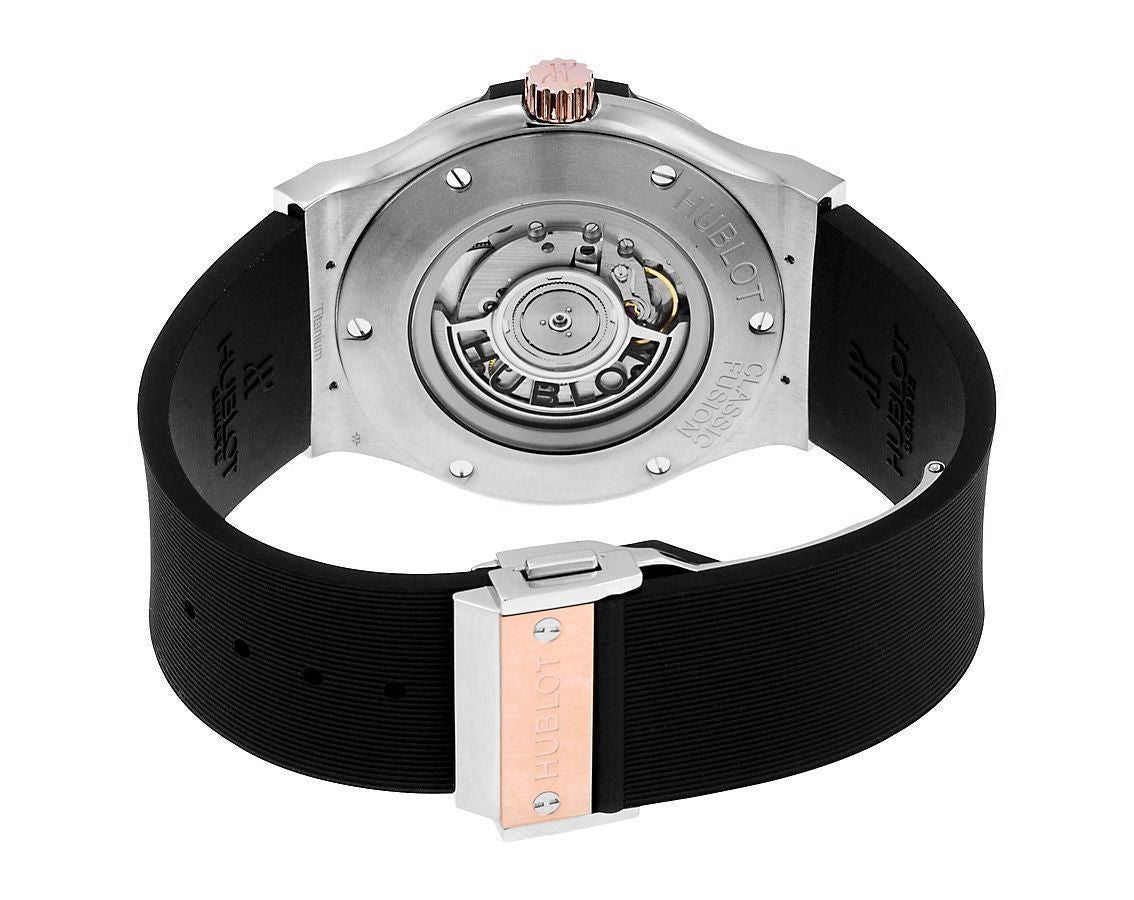 Hublot Classic Fusion Ceramic King Gold Black Dial Men 45mm