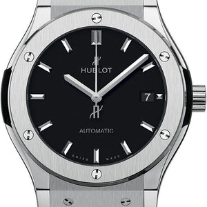 Hublot Classic Fusion Titanium Black Dial Men 45mm