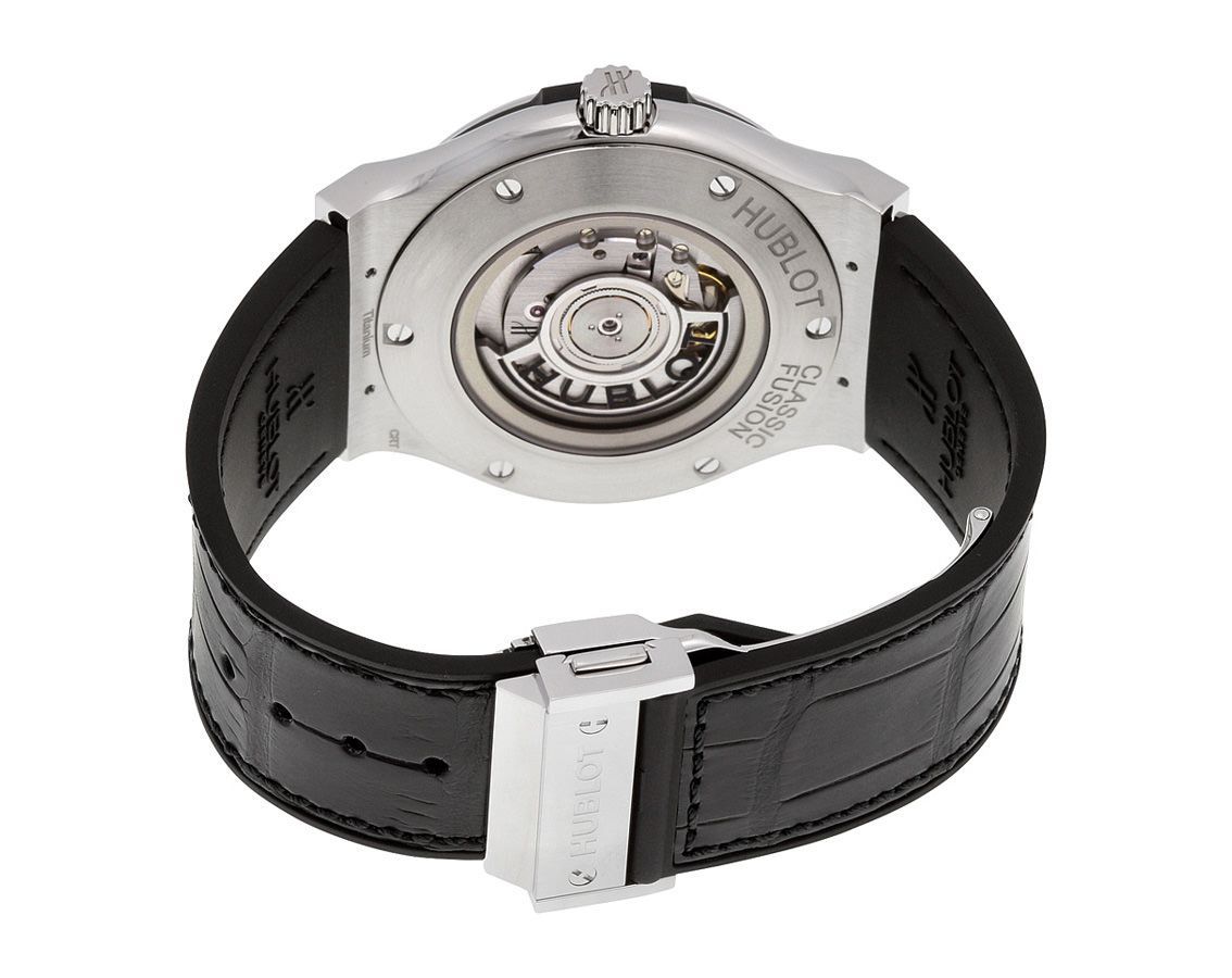 Hublot Classic Fusion Titanium Black Dial Men 45mm