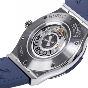 Hublot Classic Fusion Titanium Blue Dial Men 45mm