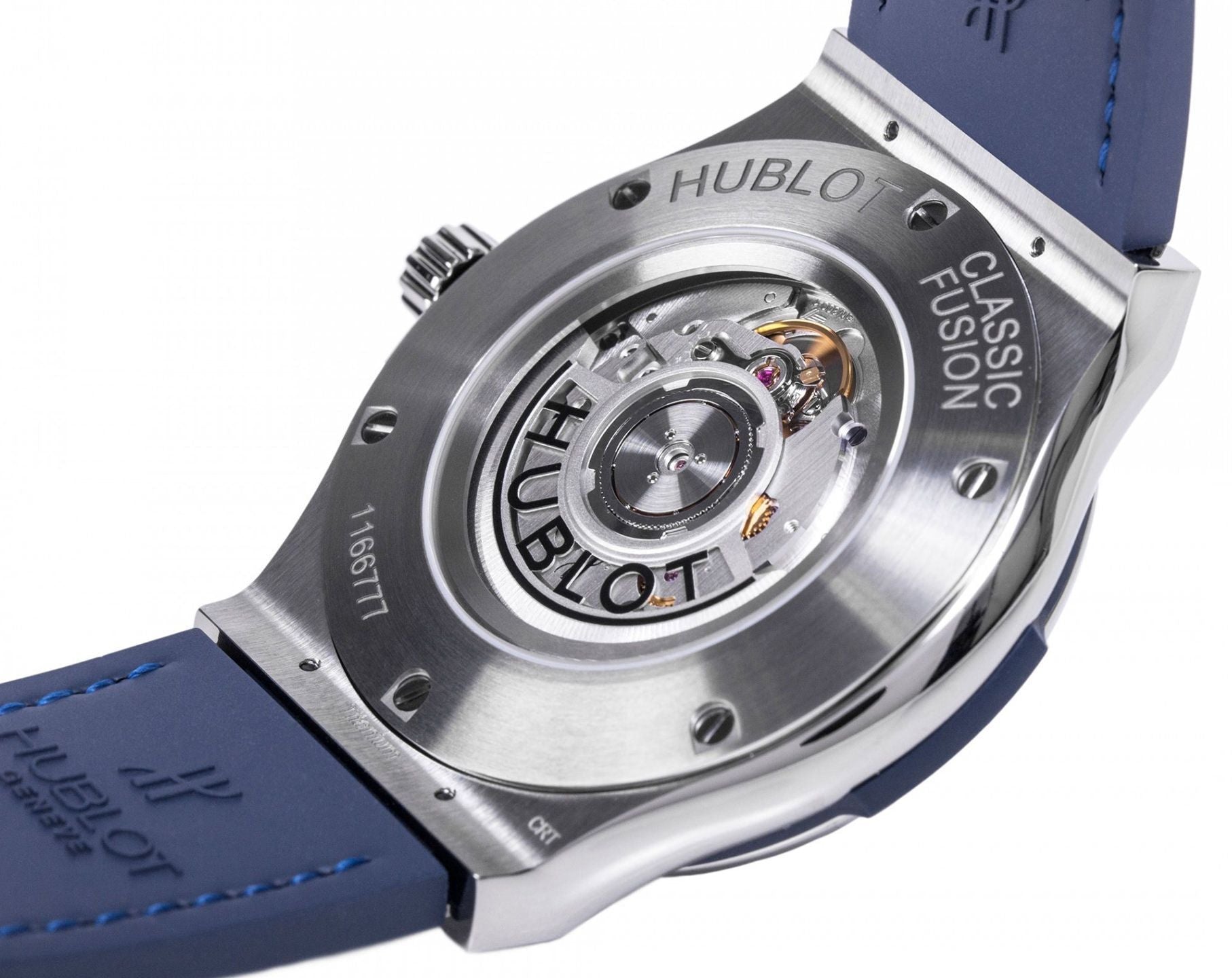 Hublot Classic Fusion Titanium Blue Dial Men 45mm
