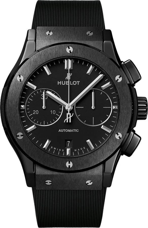 Hublot Classic Fusion Chronograph Black Dial Men 45mm
