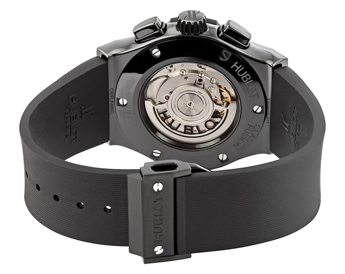 Hublot Classic Fusion Chronograph Black Dial Men 45mm