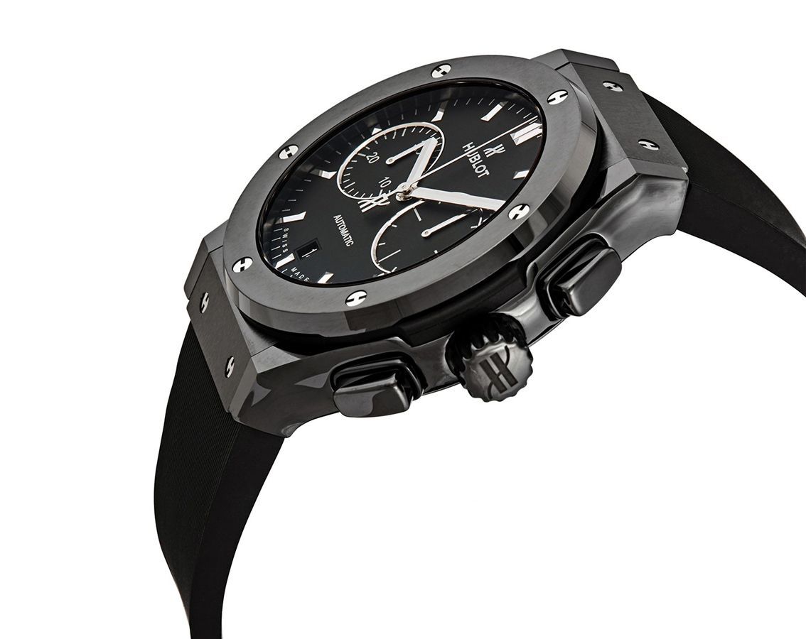 Hublot Classic Fusion Chronograph Black Dial Men 45mm