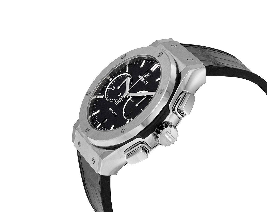 Hublot Classic Fusion Titanium King Gold Black Dial Men 45mm