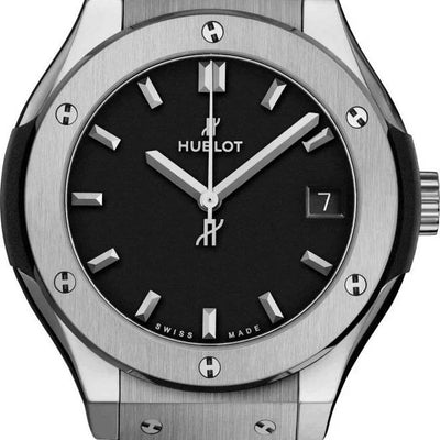 Hublot Classic Fusion Titanium Black Dial Men 42mm