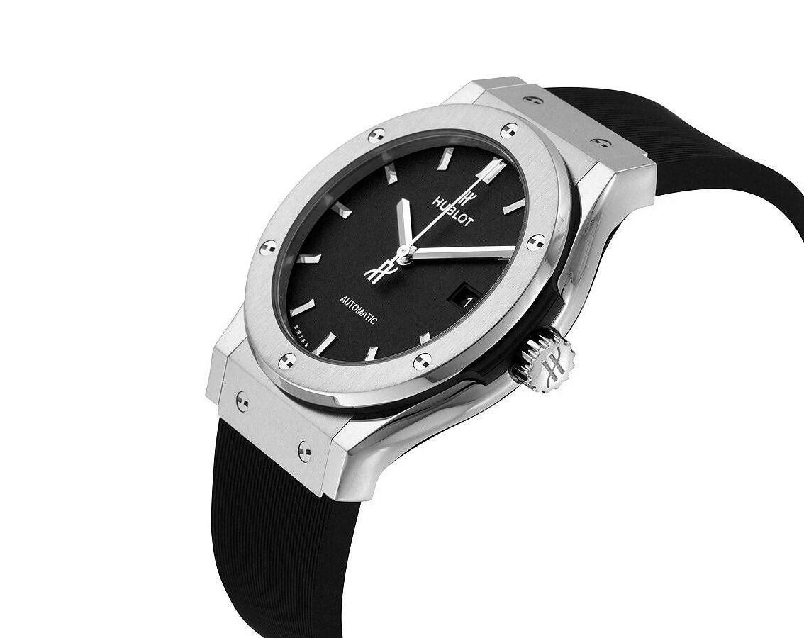 Hublot Classic Fusion Titanium Black Dial Men 42mm