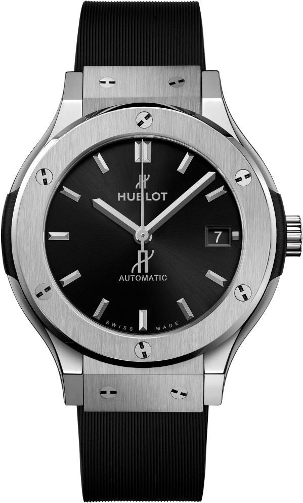 Hublot Classic Fusion Titanium Black Dial Men 38mm