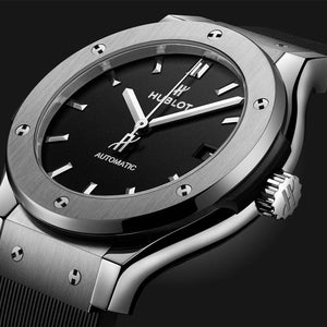 Hublot Classic Fusion Titanium Black Dial Men 38mm