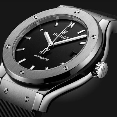 Hublot Classic Fusion Titanium Black Dial Men 38mm