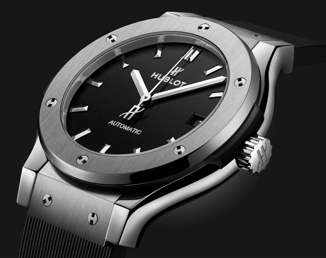 Hublot Classic Fusion Titanium Black Dial Men 38mm