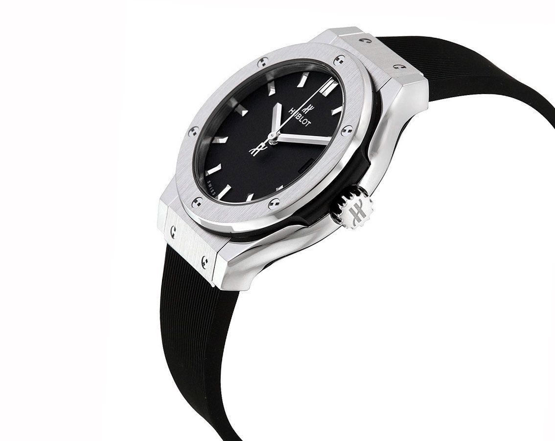 Hublot Classic Fusion Titanium Black Dial Women's Watch 33mm
