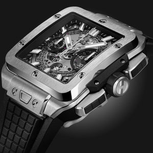 Hublot Square Bang Unico Titanium Skeleton Dial Men 42mm