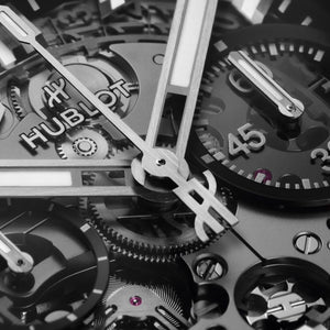 Hublot Square Bang Unico Titanium Skeleton Dial Men 42mm
