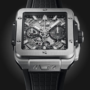 Hublot Square Bang Unico Titanium Skeleton Dial Men 42mm