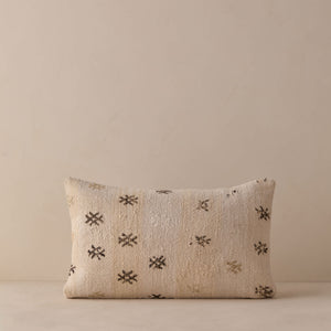 Vintage Lumbar Pillow No. 339, 12" x 20"