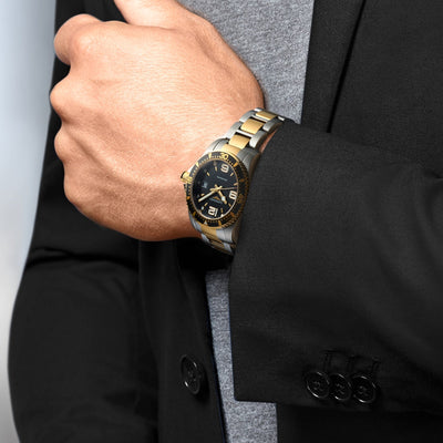 Longines Hydro Conquest Black Dial Men 41mm