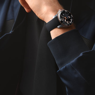 Longines Hydroconquest Black Dial Men 43mm