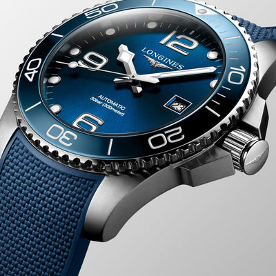 Longines Hydroconquest Blue dial Men 43mm