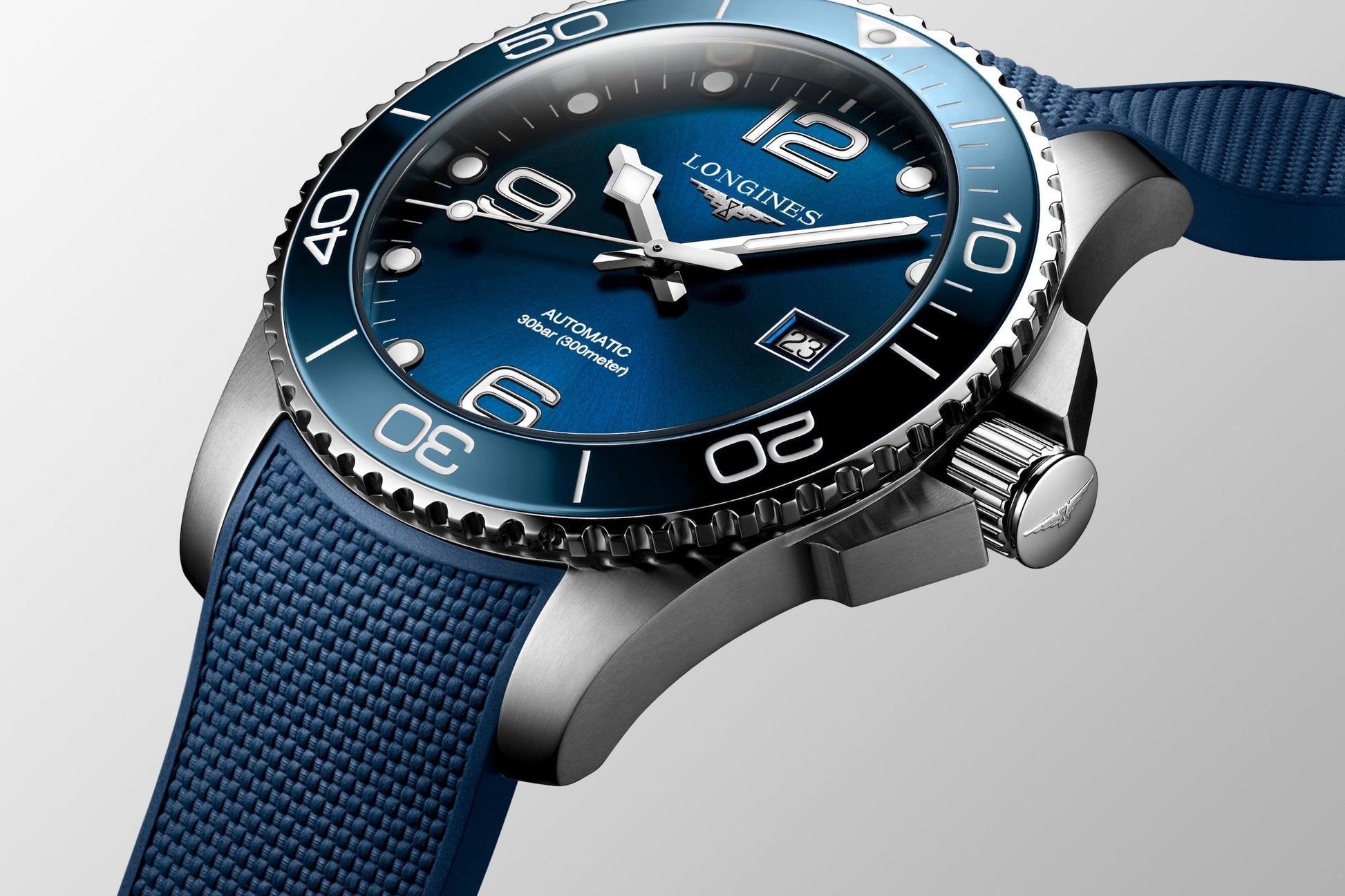 Longines Hydroconquest Blue dial Men 43mm