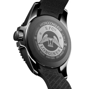 Longines Hydroconquest Matt Black Dial Men 43mm