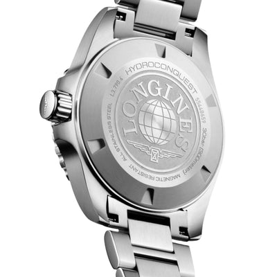 Longines Hydroconquest Gmt Sunray Blue Dial Men 41mm