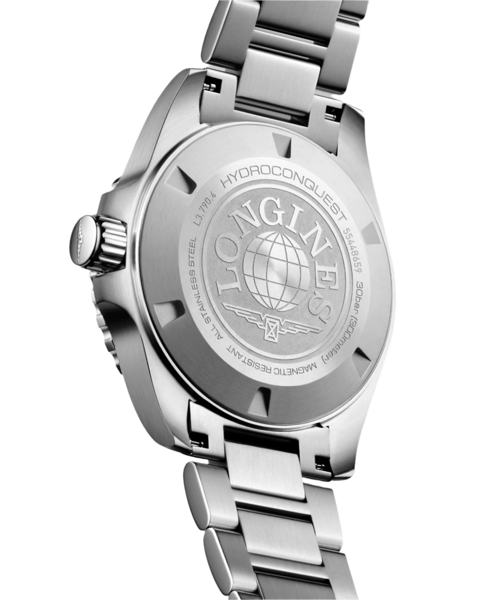 Longines Hydroconquest Gmt Sunray Blue Dial Men 41mm