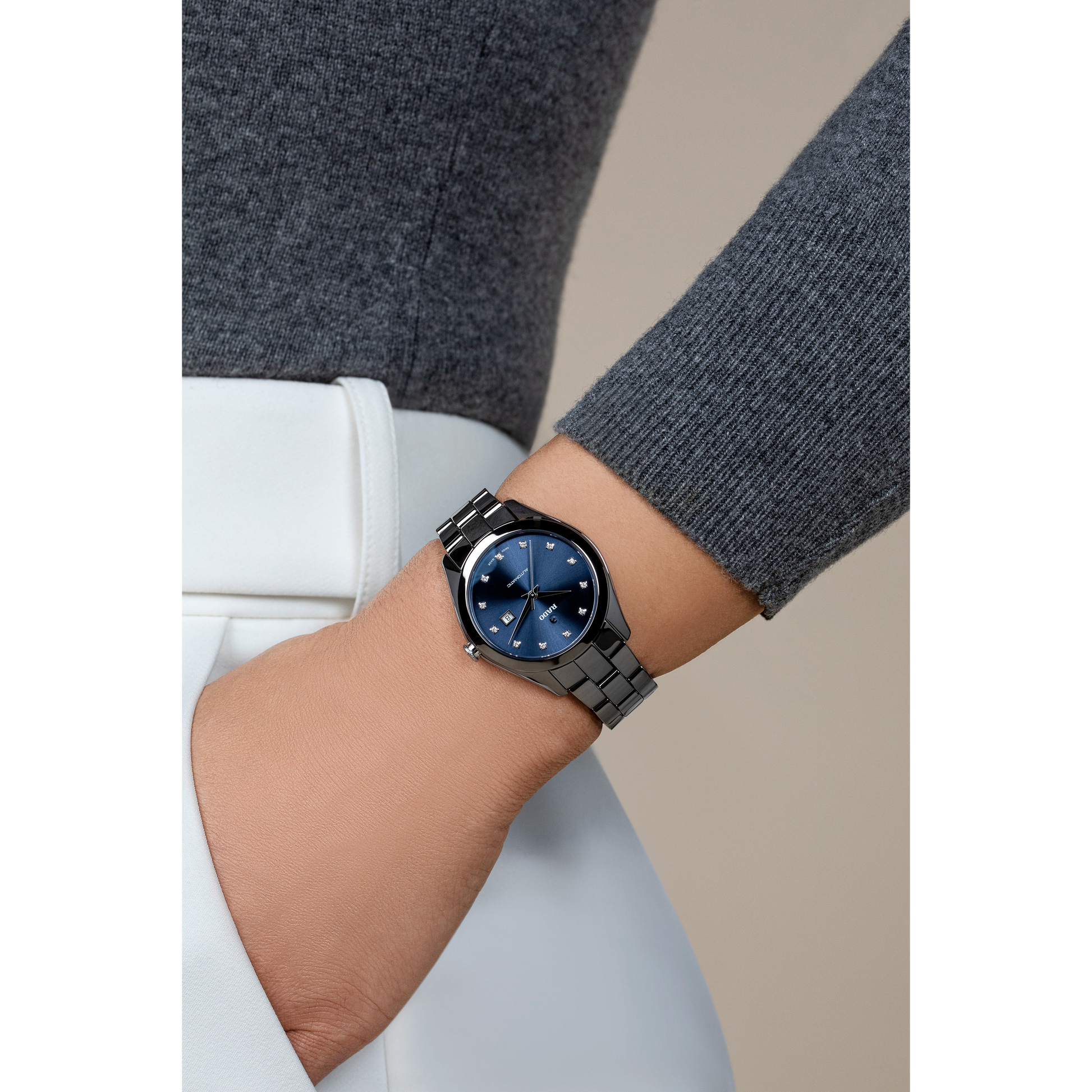 Rado Hyperchrome Blue Dial Women 36mm