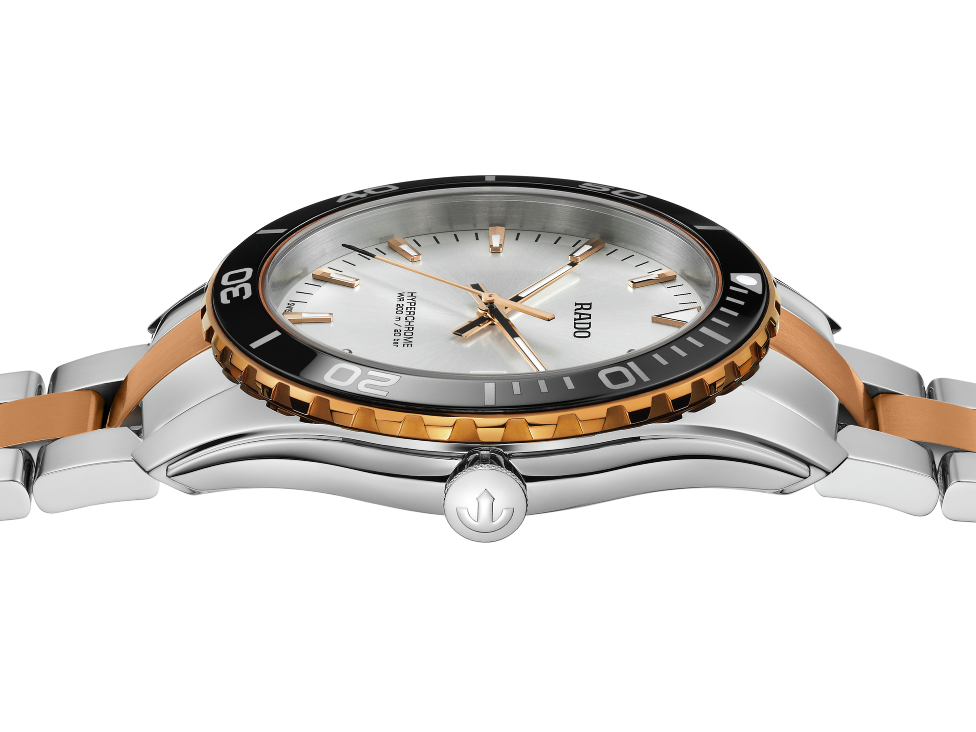 Rado Hyperchrome White Dial Men 44mm