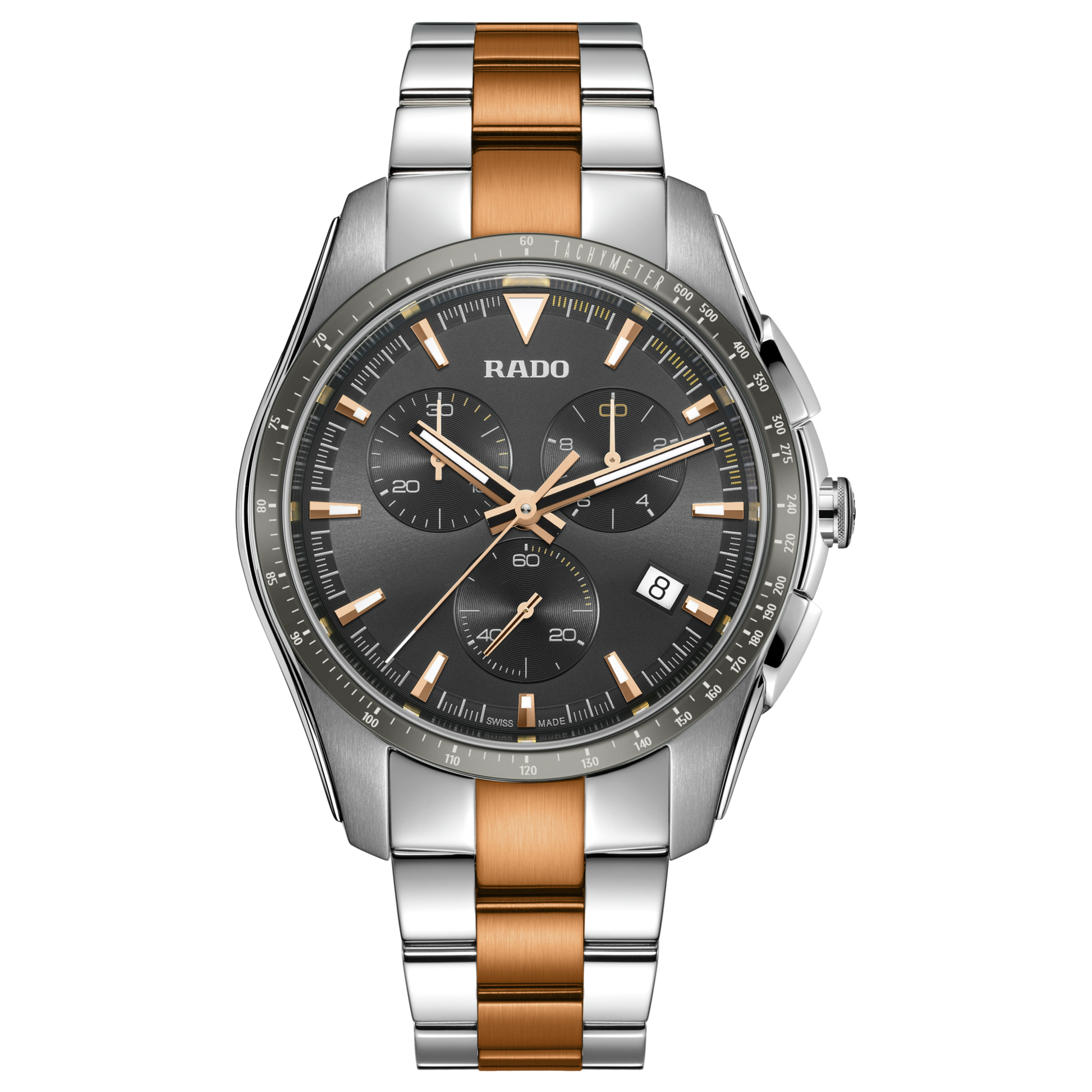 Rado Hyperchrome Grey Dial Men 44.9mm